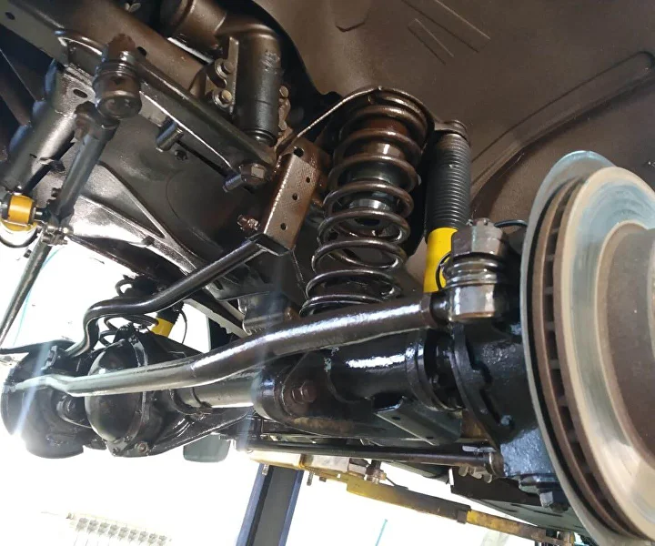 Обработка элементов подвески