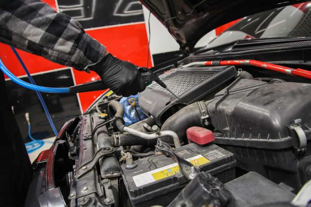 Обработка подкапотного пространства